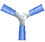 B-2YCX - 3 way Connectors Solderless Terminals image