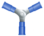 19204-0018 - 3 way Connectors Solderless Terminals image