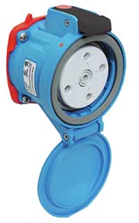 Meltric DSN 30Amp Decontractor Series Switch Rated Receptacle (Female) photo