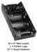 BH4DSF - D Cell Battery Holders Snap Fasteners image